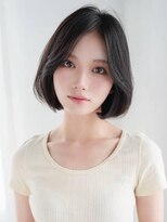 ナイロン 武蔵境店(NYLON.)&nbsp;《NYLON.》韓国ボブ×タンバルモリ×前髪なし×暗髪