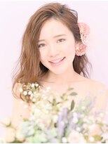 ヘアーサロン ラフリジー(Loufreasy)&nbsp;【お色直し】おすすめダウンスタイル