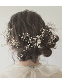 +かすみ草