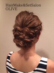 new arrange★【ヘアセット&袴着物/結婚式/大阪心斎橋】