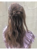 アイミー 泉岳寺(i+me)&nbsp;【i+me】☆ゆるハーフアップ☆（泉岳寺美容室/i+me泉岳寺)