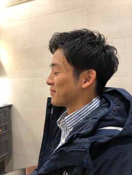 グレイスフル バーバープラチナム 六本木店(Graceful Barber platinum) ツーブロックアップバング爽やかビジネスマンショート＜理容室＞