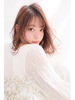 ウィズ 志津 ユーカリが丘店(wiz)&nbsp;大人可愛い耳掛けフェミニンセミディ