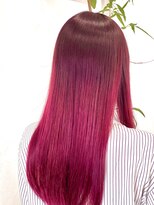 チェルアルコ ヘアー デザイン(Cxielarko hair design) ピンクのダブルカラー