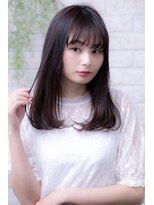 ヘアーアートシフォン 池袋西口店(Hair art chiffon)&nbsp;インナーカラーオリーブアッシュショコラベージュストカール