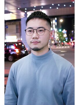 ヒロギンザ 六本木店(HIRO GINZA) スキンフェード＆濡れパン/六本木/フェード