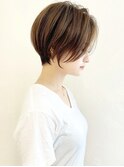 小顔/ひし形/クビレ/丸み/ボブ/20代/30/代/40代/大人ショート