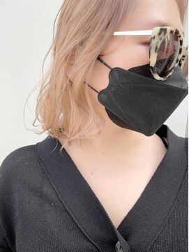 ルーファス 恵比寿 渋谷(Ruufus) ミルクティーベージュラフボブ【Ruufus恵比寿渋谷】3157ｃ