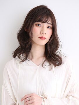 ニューヨークニューヨーク 樟葉店(NYNY) 暗髪でも透明感のあるゆるふわミディ