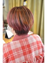 ポタム 東中野(potamu)&nbsp;ショートスタイルにデザインカラー