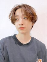 アイティーバイアルバム 下北沢店(IT by ALBUM)&nbsp;エアリーショート_ショコラベージュボブルフベビーバング_28610