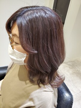 シェル 国分寺(shell) ハイライト★ラベンダーベース★ミディアム