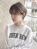 ステア ケース(stair case)&nbsp;大人かわいい耳かけ丸みマッシュショート