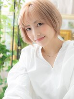 カバーヘア ブリス 大宮西口(COVER HAIR bliss) ミルクティベージュ外国人風ウルフマッシュc5大宮20代30代40代