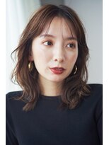 エインアンリー 明治神宮前(AIN.ANLY.)&nbsp;★黒髪クラゲヘアーオリーブグレー小顔ココアベージュ韓国ヘア