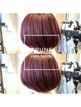 トランク(TRUNK) 【BOB×チェリーレッド】