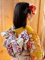 ティダスマイル(tida smile)&nbsp;成人式／卒業式 ヘアメイク ヘアセット お客様スタイル