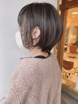 モリオフロムロンドン 原宿本店(morio from London)&nbsp;【morio原宿】大人ハイライト　耳かけショート