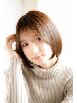 オーク(oak) 幅広い年代におすすめ！まとまる楽ちん大人ボブ♪