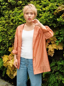 リレア 金町(Relair) 黒髪/グレーベージュ/レイヤーロング/前髪パーマ[京成金町]