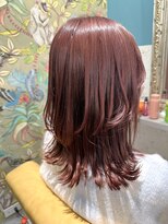 ムーン(moon)&nbsp;#前髪カタログ #インナーグレージュ #ピンクベージュ