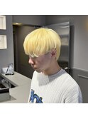 外国人風　blond color