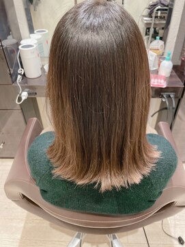 コーエン(cowen) 大人かわいい☆外ハネミディアム♪髪質改ストレート/縮毛矯正