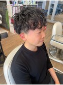 メンズマッシュパーマ