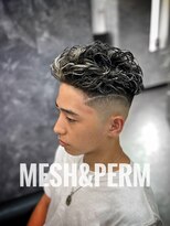 トップバイスリーナイン(TOP by THREE NINE)&nbsp;メッシュ&パーマ