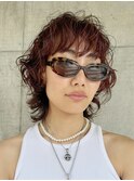 パーマ/ウルフパーマ/マレットヘア/原宿/表参道