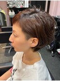 マッシュショートアシメボブパーマ★