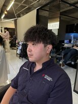 アイズ 海老名(AIZU)&nbsp;ツイストスパイラルパーマ　メンズパーマ　海老名　眉毛　カット