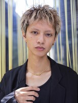 【小久保style】ベリーショートニュアンスパーマグレーベージュ