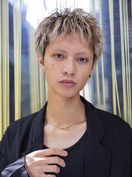 シティ(CITY) 【小久保style】ベリーショートニュアンスパーマグレーベージュ