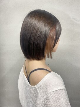 イロハ(IROHA) ボブ×インナー×ベージュカラー