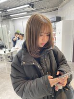 リミットバイアフィナー 大宮店(limit by Afinar)&nbsp;中明度　ワンブリーチ　ベージュ　透明感