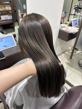 クロップ エス 茅ヶ崎本店(crop es) オリーブグレージュ