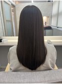 美髪矯正_縮毛矯正/黒髪ツヤストレート[千葉]