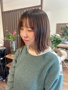 アンフール(am foule) 外ハネBOB