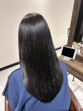ソリス(Solis) ナチュラルブラック×髪質改善トリートメント