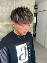 メンズサロン キング 高槻店(Men’s salon K!ng)&nbsp;波巻きツイストスパイラルパーマ/フェザーパーマ/眉毛/メンズ