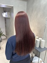 ヴェイン 渋谷(vain)&nbsp;イルミナカラーレイヤーカット顔まわりカット大人ヘア