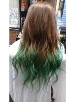 アンククロス 那覇店&nbsp;オリーブグラデーション