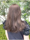 髪質改善/セミロング/透け感/抜け感/アッシュブラウン