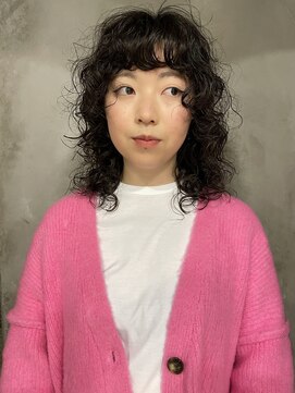 フェンヘアーアイス 中目黒(Fen.hair ici) 暗髪パーマ◎黒髪パーマ×ニュアンスパーマ×レイヤーカット
