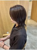 大人ミディアムレイヤーボブ【佐藤和弥】