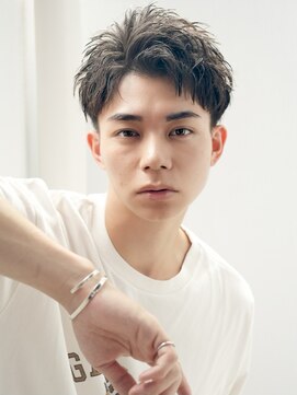 リップス 立川(LIPPS) LIPPS立川 ツイストアップバングショート黒髪