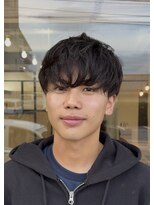 メンズギフト(men's GIFT)&nbsp;メンズシャドウパーマツイストスパイラルマッシュツーブロック