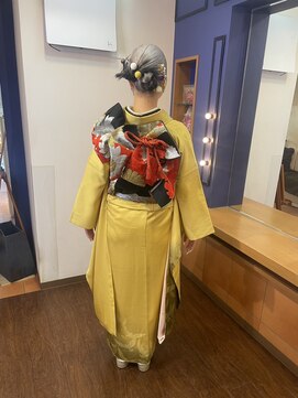 ヴァンセン(vincennes) 着付け ヘアセット　[北品川/美容室ヴァンセン]