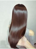 マロンブラウン/髪質改善/縮毛矯正